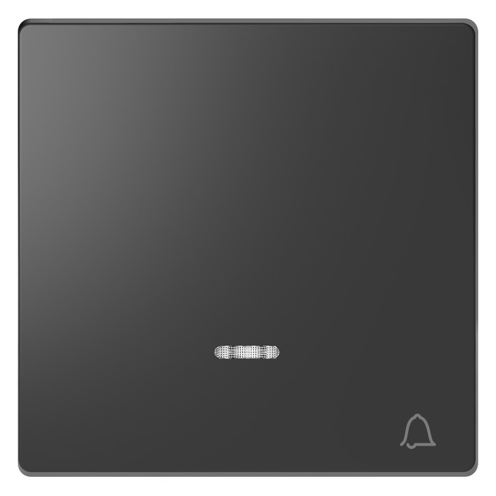 Клавиша с линзой Schneider Electric MERTEN D-LIFE, антрацит, MTN3325-6034