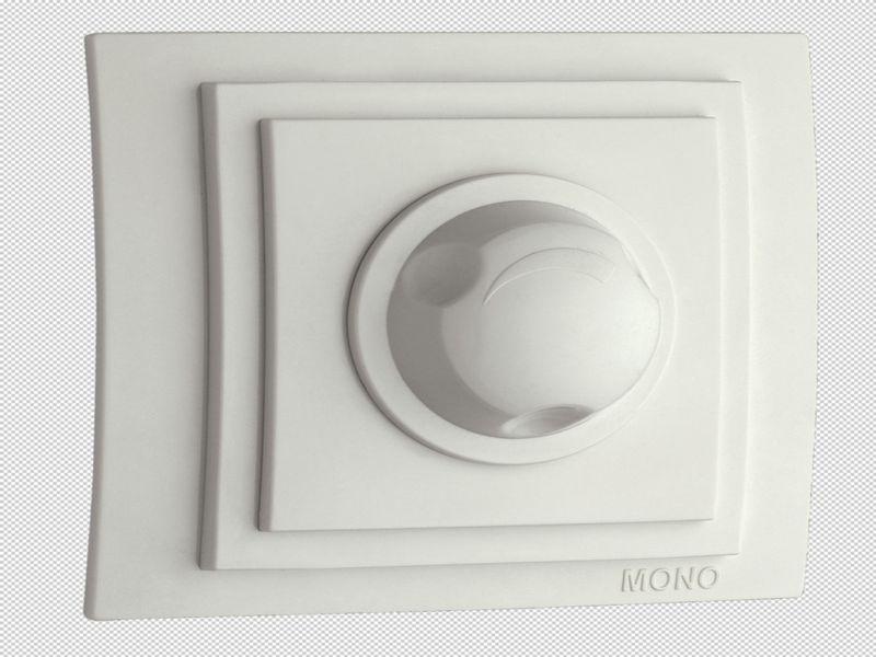 Диммер механизм бел. Mono Electric Despina/ Larissa 500-001905-134