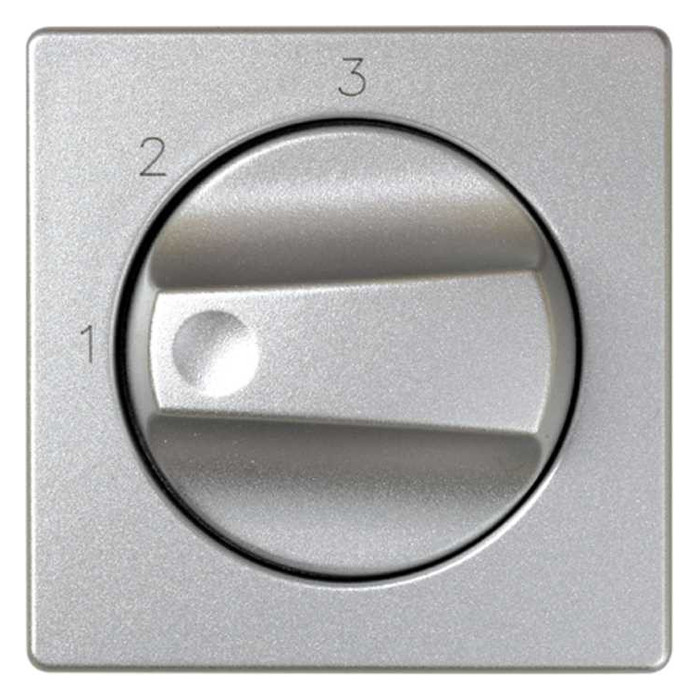 Накладка на поворотный переключатель Simon SIMON 82 DETAIL, холодный алюминий, 82084-93