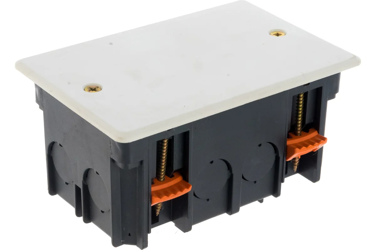 Разветвительная коробка PlastElectro прямоугольная, для полых стен РЕ 030 041R