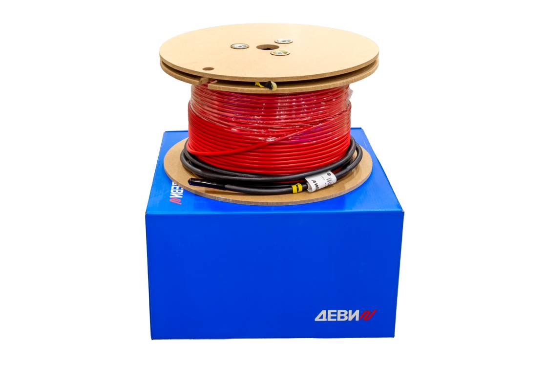 ДЕВИ Flex-10T нагревательный кабель 3000 Вт 230 В 300 м