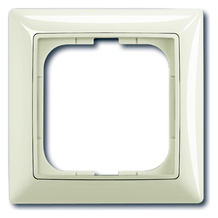 Рамка 1 пост ABB BASIC55, chalet-white, 2CKA001725A1511