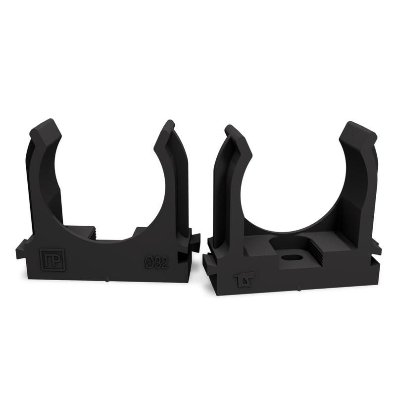 Держатель для монтажного пистолета (клипса) d32мм в п/э черн. Промрукав PR13.0134