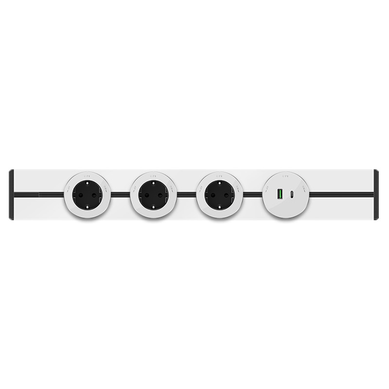 Systeme Electric MultiTrack Шина открытой установки трековой системы 60 см Белый