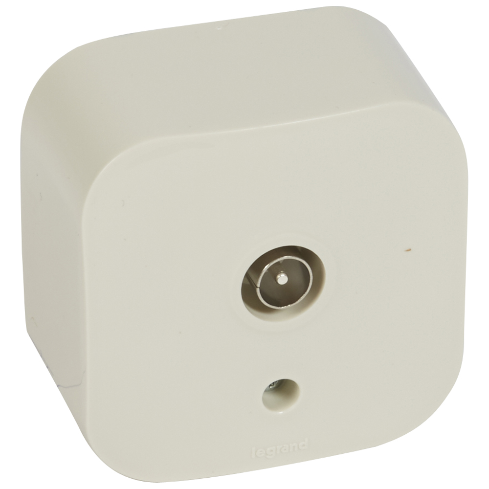 IVORY TV MALE SOCKET