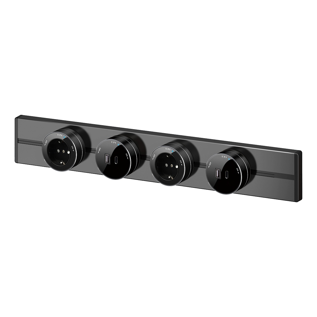 Systeme Electric MultiTrack Антрацит Шина открытой установки трековой системы 80 см